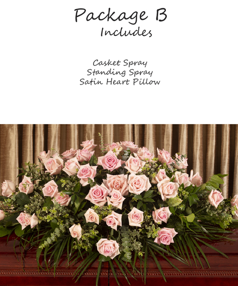 Pink Rose Tribute Package B