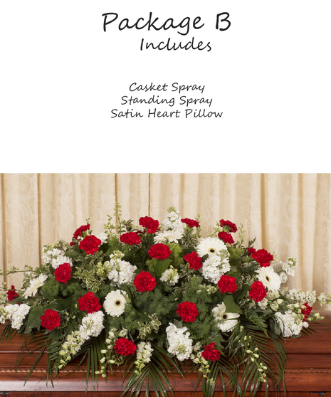 Red & White Remembrance Series Package B