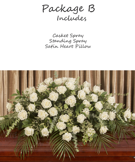 White Rose Tribute Package B