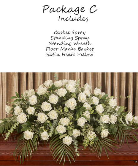 White Rose Tribute Package C