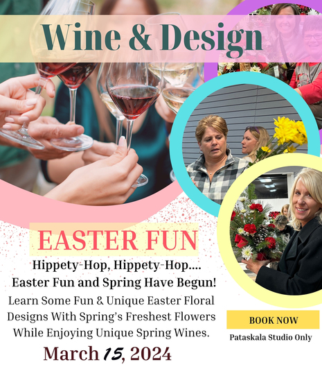 March 15th Wine & Design Class Tasting - Pataskala Location Only