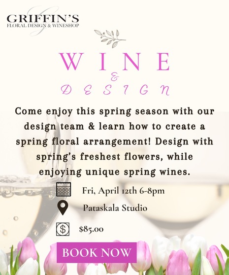 April 12th Wine & Design Class Tasting - Pataskala Location Only